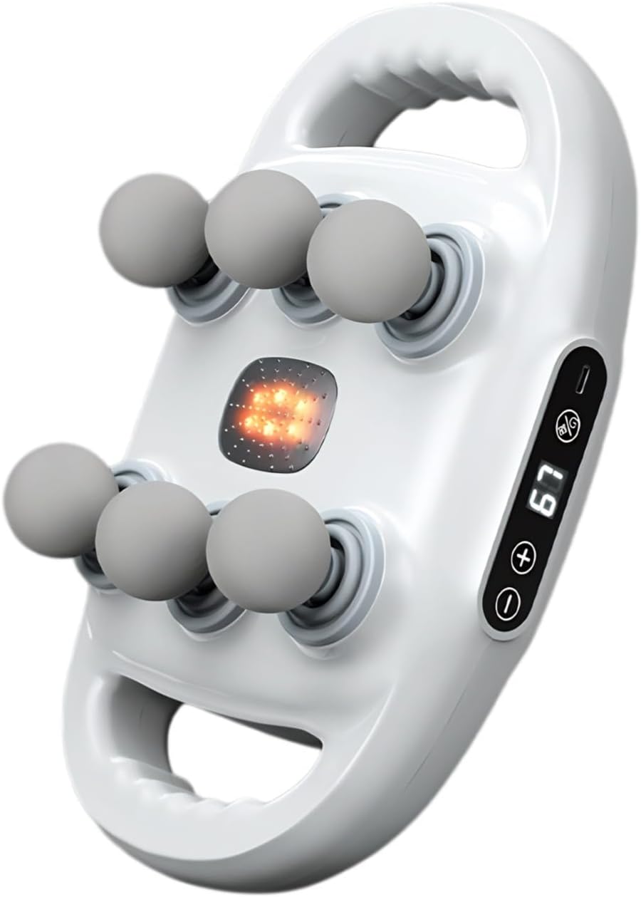 Cuifati Massage Gun 6 Heads – 9 Speed Levels & 9 Therapy Modes Deep Tissue Massager KSA | مسدس تدليك كويفاتي بـ 6 رؤوس و 9 مستويات سرعة و 9 أوضاع علاجية للتدليك العميق في السعودية