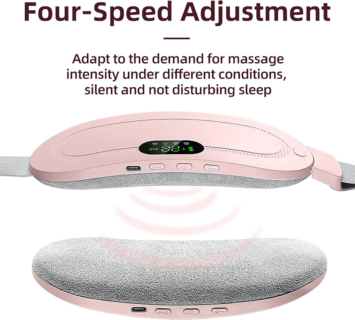 Electric Heating Pad USB Cordless – 3 Heat Levels for Pain Relief & Comfort KSA | وسادة تدفئة كهربائية لاسلكية بمنفذ USB وثلاث درجات حرارة لتخفيف الألم والراحة في السعودية