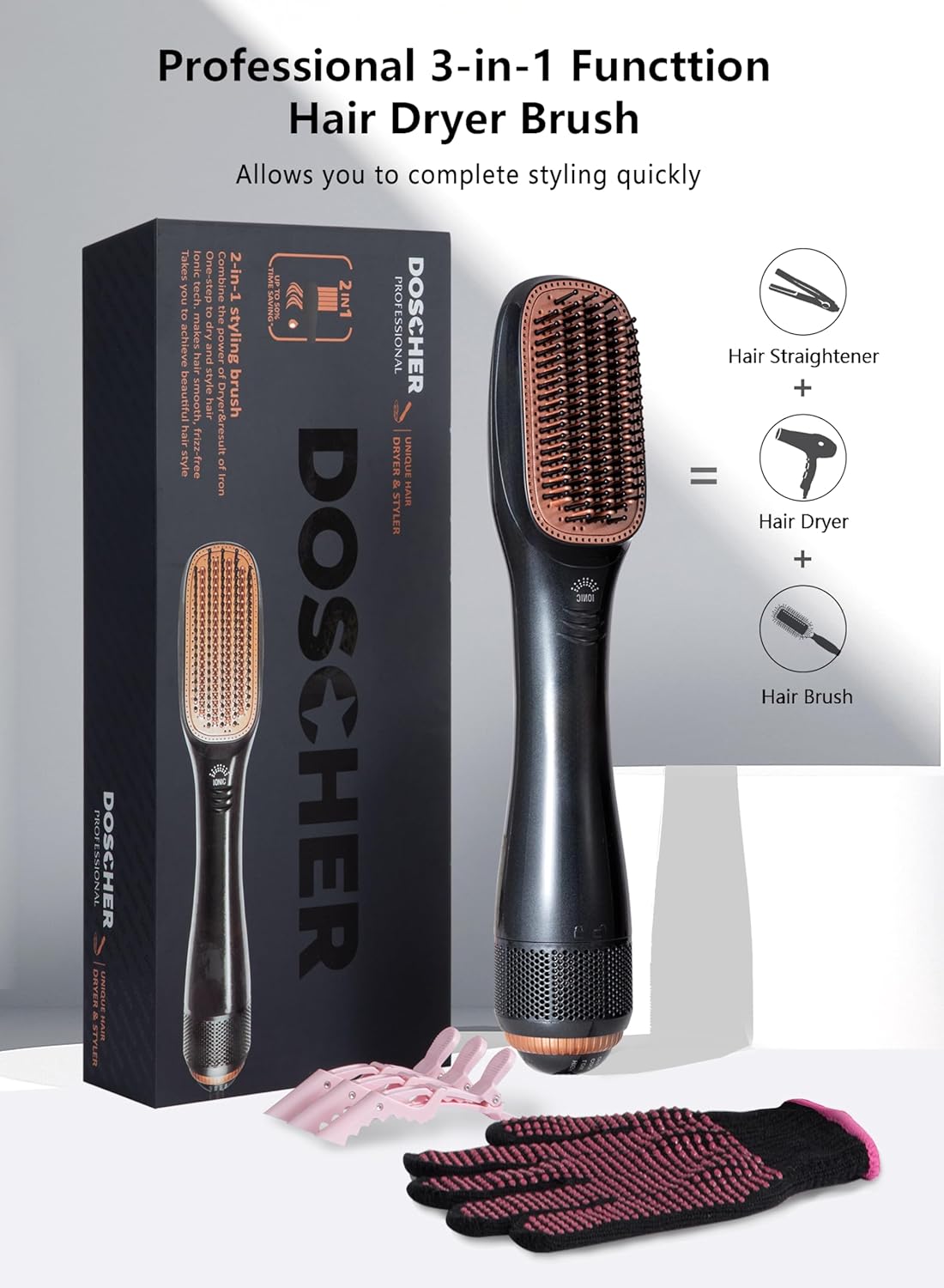 Joy Hair Dryer Styler 1200 W – Fast Drying & Lightweight Blower KSA | مجفف شعر جوي 1200 واط للتجفيف السريع والتصميم الخفي الخفيف في السعودية