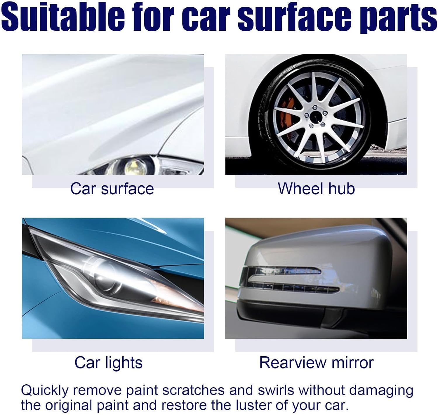 Car Paint Scratch Remover 100 ML – Deep Repair Polish for Glossy Finish KSA | مزيل خدوش طلاء السيارات 100 مل لإصلاح عميق ويمنح لمعانًا ناعماً في السعودية