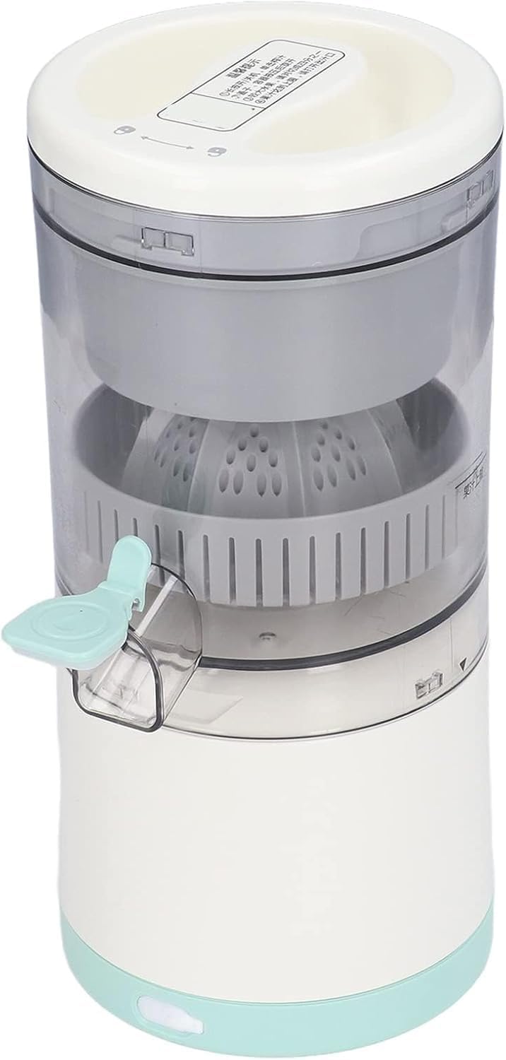 Electric Citrus Juicer 45 W USB Rechargeable – Portable Automatic Fruit Juicer KSA | عصارة فواكه حمضية كهربائية بقدرة 45 واط قابلة للشحن عن طريق USB محمولة وأوتوماتيكية في السعودية