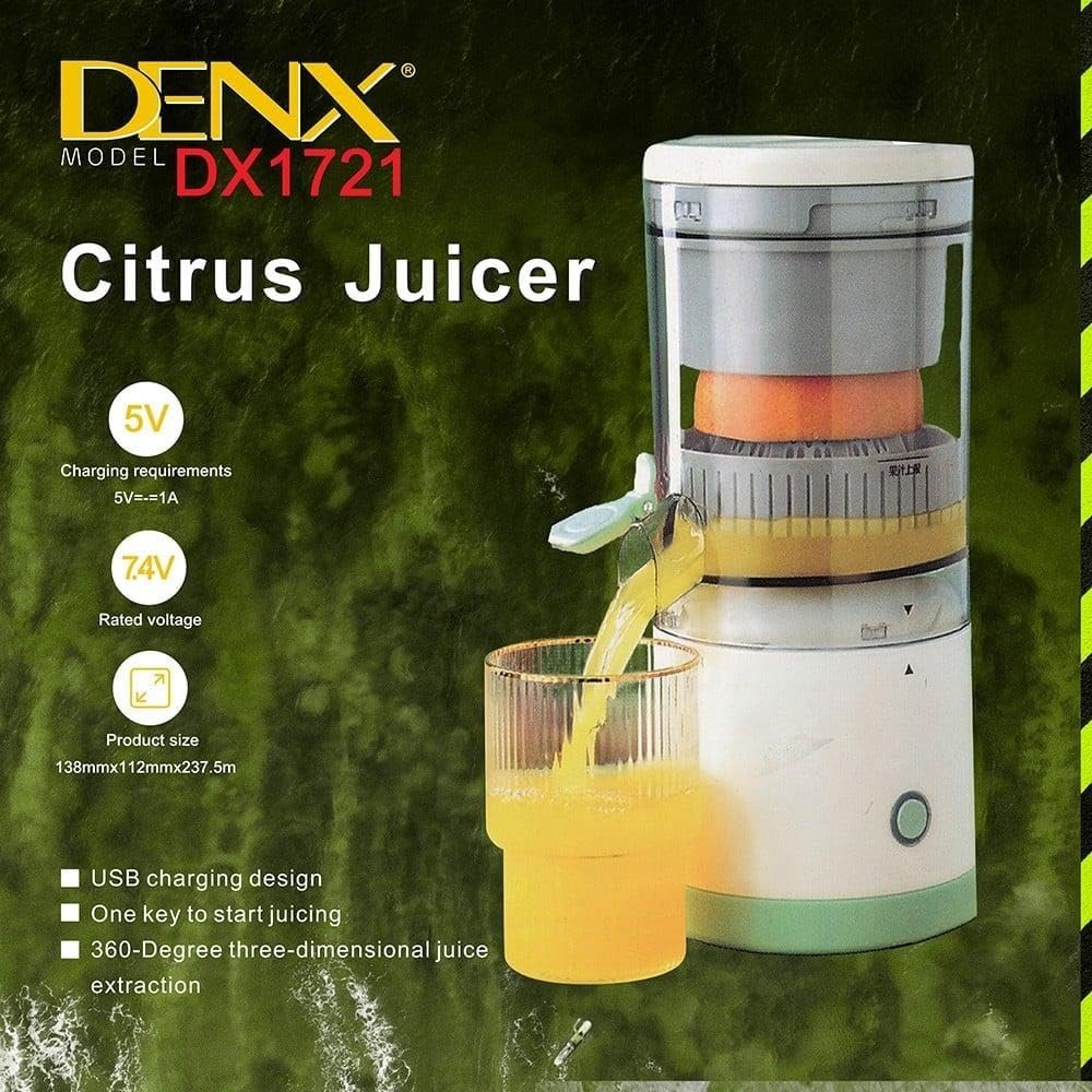 Electric Citrus Juicer 45 W USB Rechargeable – Portable Automatic Fruit Juicer KSA | عصارة فواكه حمضية كهربائية بقدرة 45 واط قابلة للشحن عن طريق USB محمولة وأوتوماتيكية في السعودية