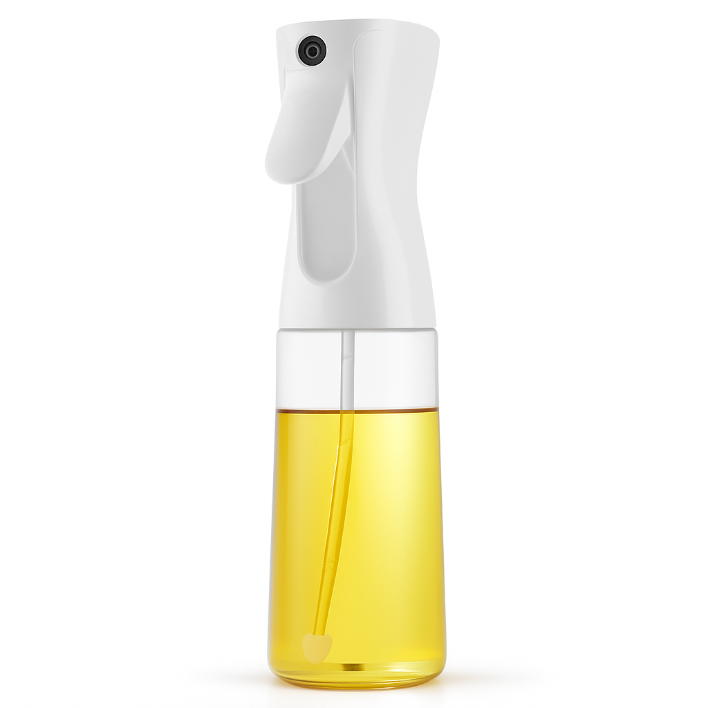 Oil Sprayer Bottle 300 ml – Refillable Cooking Oil Mister for Kitchen KSA | بخاخ زيت مطبخ سعة 300 مل قابل لإعادة التعبئة للرش المباشر في المطبخ في السعودية