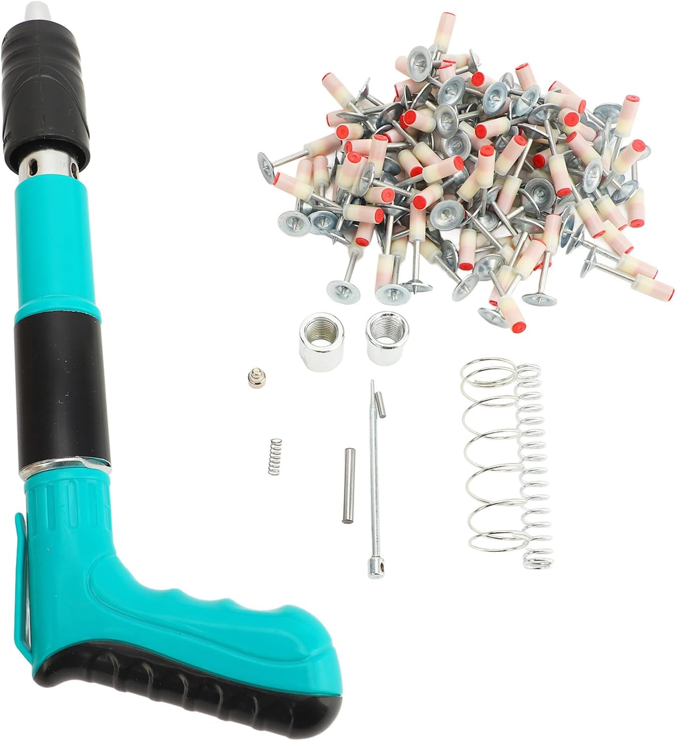 Concrete Nail Gun 5‑Speed Mini Portable – Electric Nailer with 100 Nails KSA | مسدس مسامير خرسانة 5 سرعات صغير محمول مزود بـ 100 مسمار في السعودية