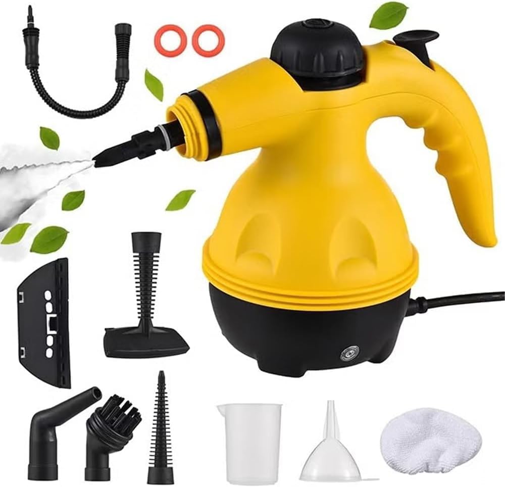 High Pressure Steam Cleaner 1200 W – Multi‑Surface Cleaning with 9 Accessories KSA | جهاز تنظيف بالبخار عالي الضغط 1200 واط مع 9 ملحقات للتنظيف الشامل في السعودية
