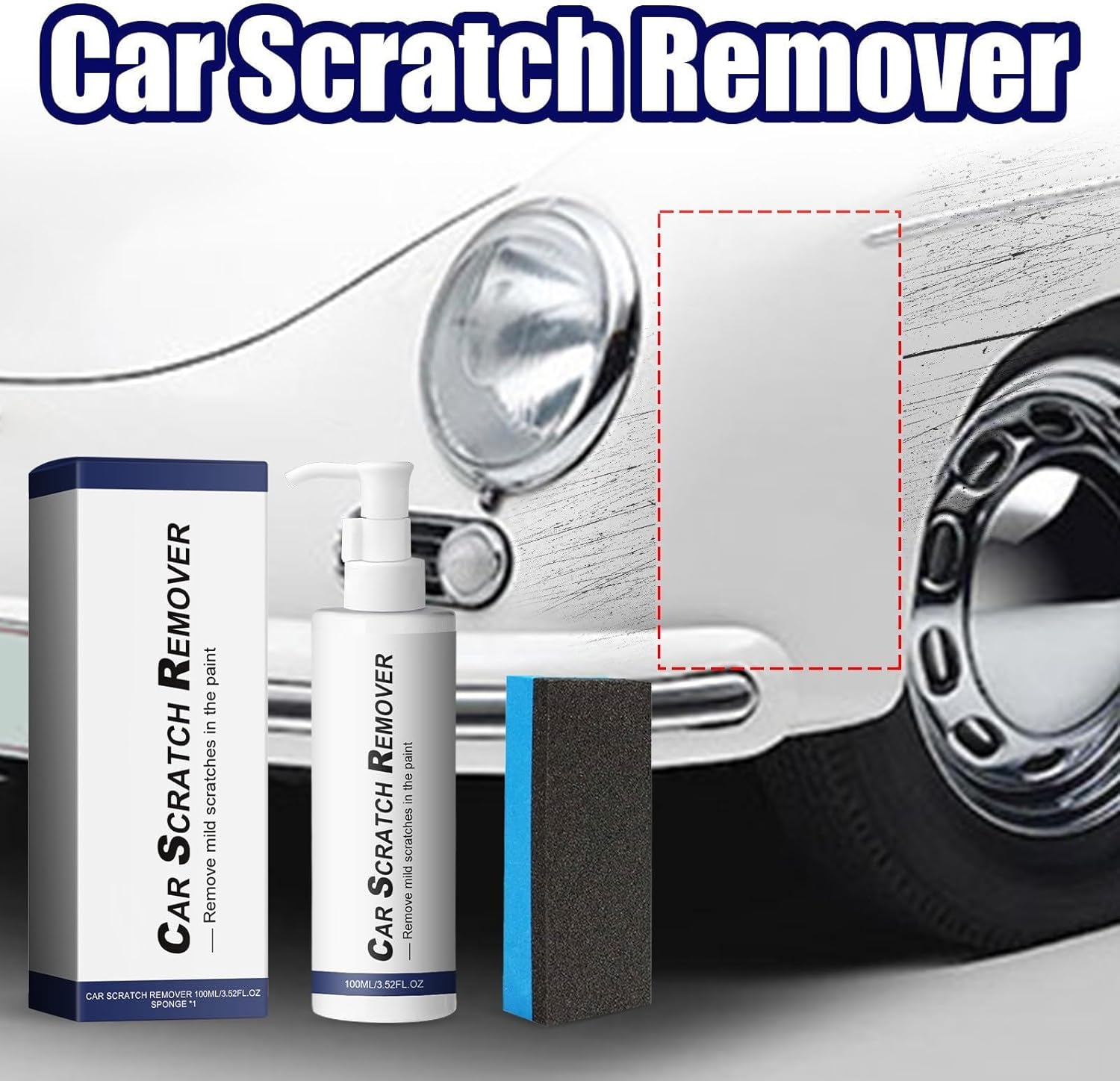 Car Paint Scratch Remover 100 ML – Deep Repair Polish for Glossy Finish KSA | مزيل خدوش طلاء السيارات 100 مل لإصلاح عميق ويمنح لمعانًا ناعماً في السعودية