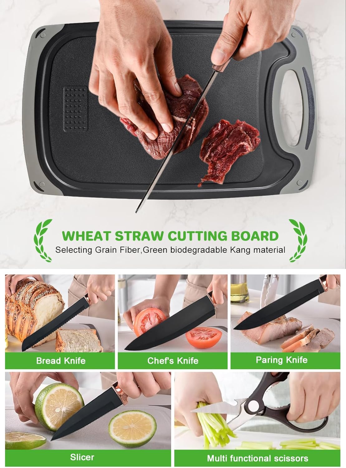 Silicone Kitchen Utensil Set 19 Pcs – Heat‑Resistant Cooking Tools with Holder KSA | طقم أدوات مطبخ سيليكون مكون من 19 قطعة مقاوم للحرارة مع حامل في السعودية