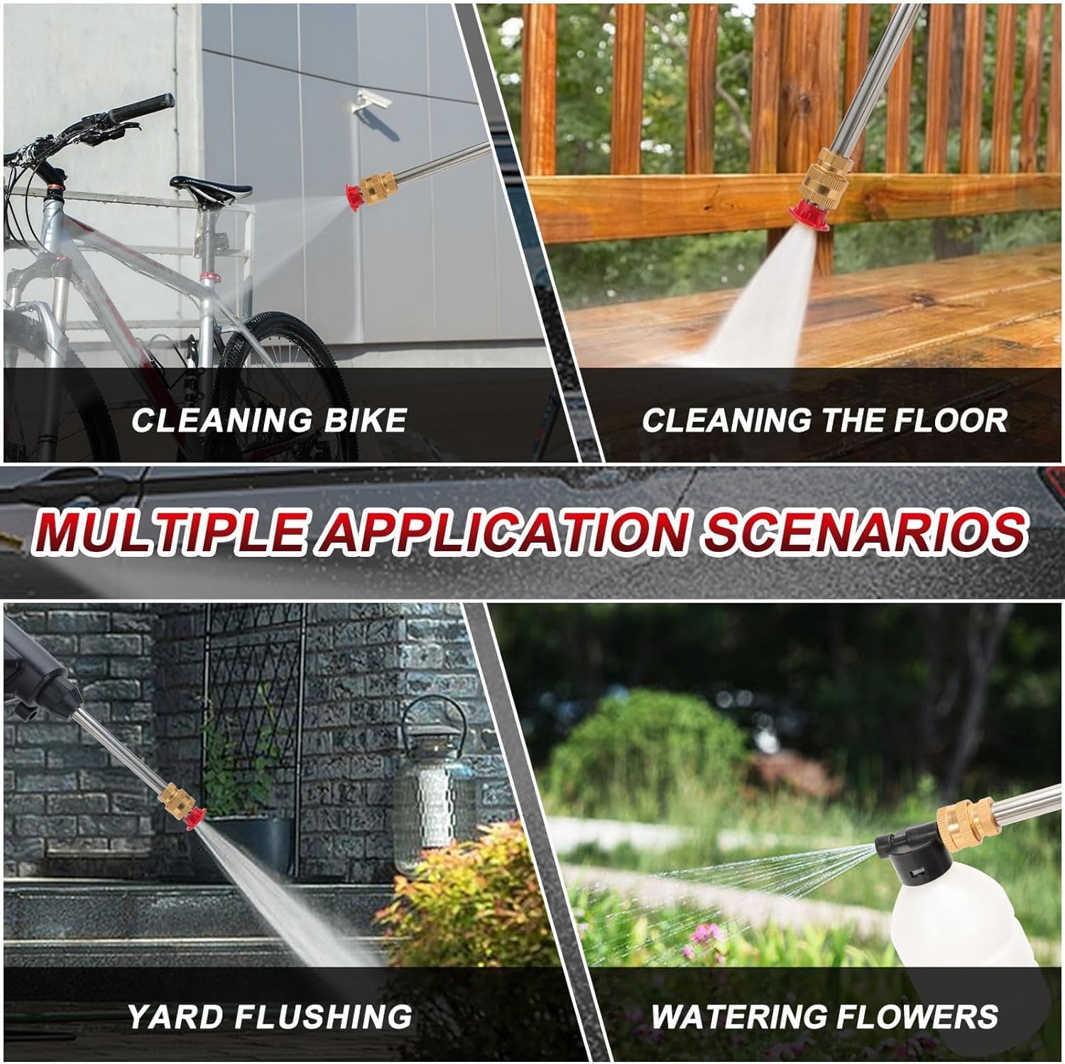 48 V Portable Pressure Washer – Cordless High Power Cleaner 12000 mAh Battery KSA | غسالة ضغط محمولة لاسلكية 48 فولت ببطارية 12000 مللي أمبير قوية للتنظيف في السعودية