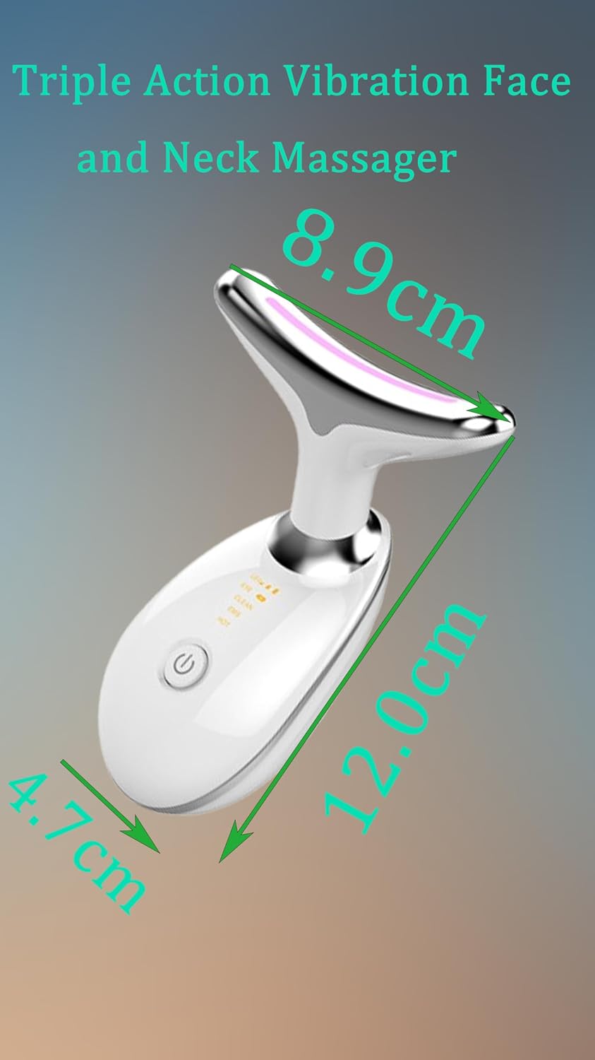 Triple Action Face & Neck Massager – Wrinkle Removal & Skin Tightening KSA | جهاز تدليك الوجه والرقبة ثلاثي الحركة لإزالة التجاعيد وشد البشرة في السعودية